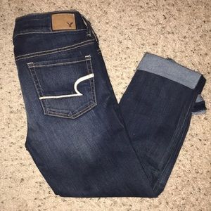 Artist crop jeans